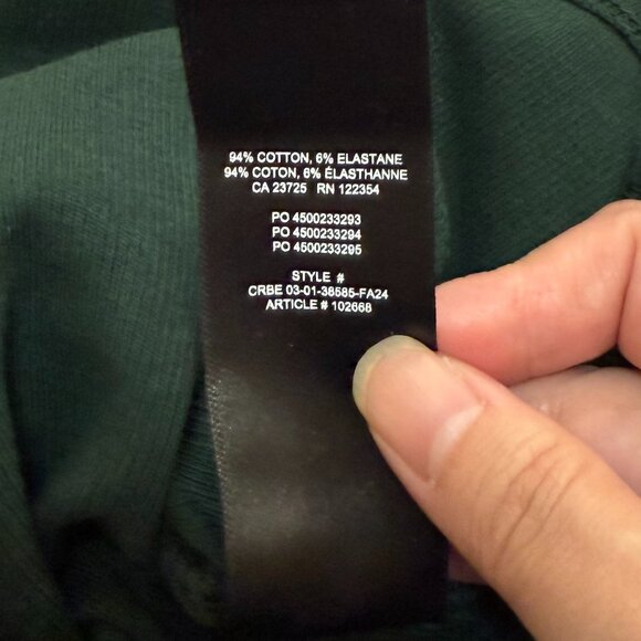 NWOT Aritzia TNA Homestretch™ Rib Crew T-shirt - Picture 8 of 8